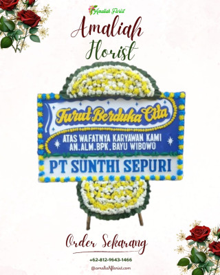 Papan Bunga Duka di Dwikora