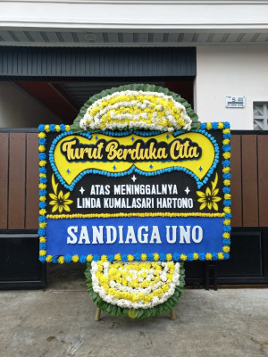Papan Bunga Duka di Dwikora